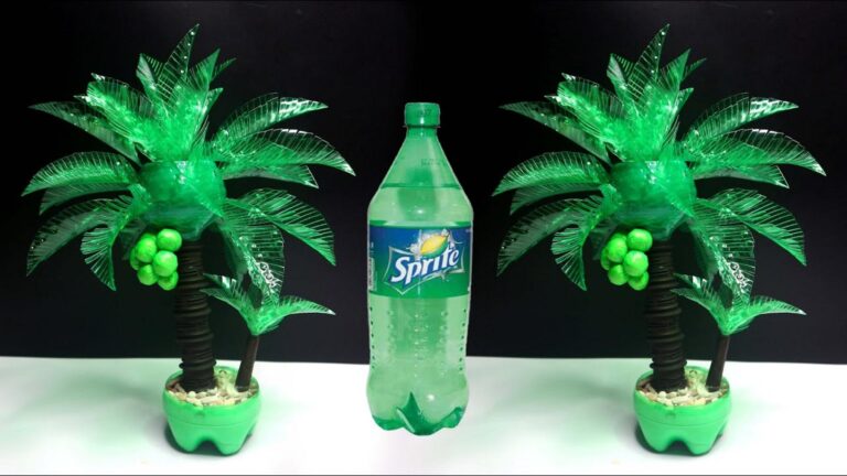 Questo semplice gesto trasforma bottiglie di plastica in palme da sogno…