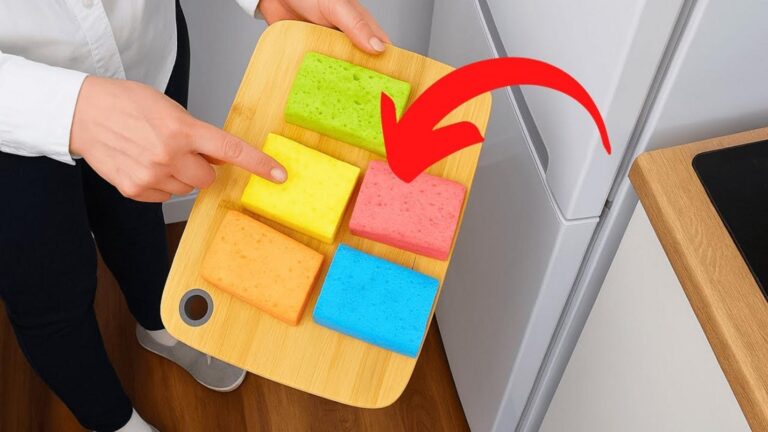 Questo semplice trucco per le spugne congelate ti cambierà la vita…