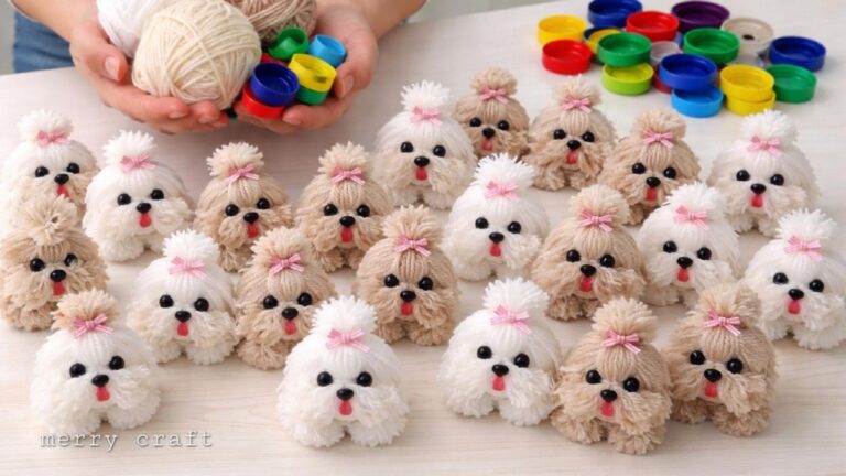 Questo semplice gesto trasforma tappi di plastica in adorabili cani… scoprilo ora!