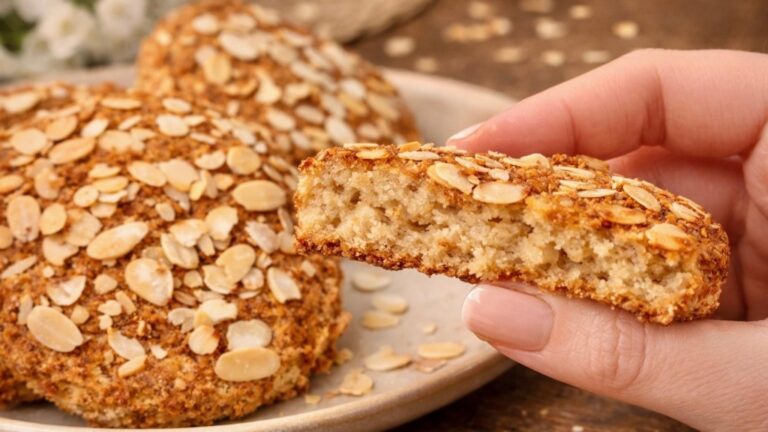 Questo semplice gesto trasforma fiocchi d’avena e ricotta in biscotti deliziosi…