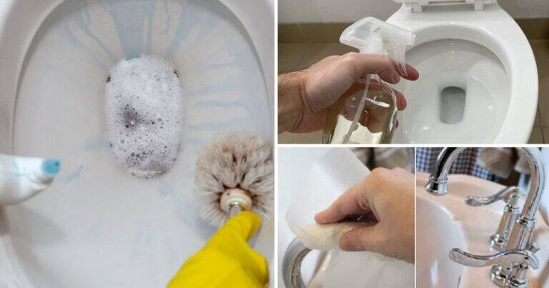La routine da 5 minuti per pulire tutto il bagno e lasciarlo splendente
