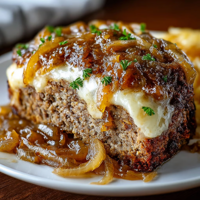 Polpettone alla Francese con Cipolle Caramellate in Slow Cooker: il secondo piatto che conquista tutti