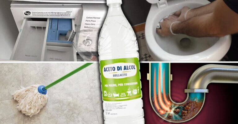 9 incredibili usi dell’aceto bianco di alcool che forse non conoscevi