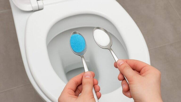 Il calcare nel WC si scioglie quasi da solo – questo semplice trucco aiuta subito