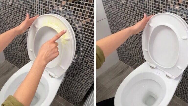 Macchie gialle sul sedile del WC? Scompaiono senza doverlo sostituire