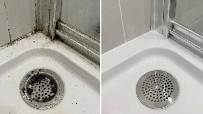 La muffa scompare in pochi minuti! Questo trucco da bagno sta entusiasmando tutti