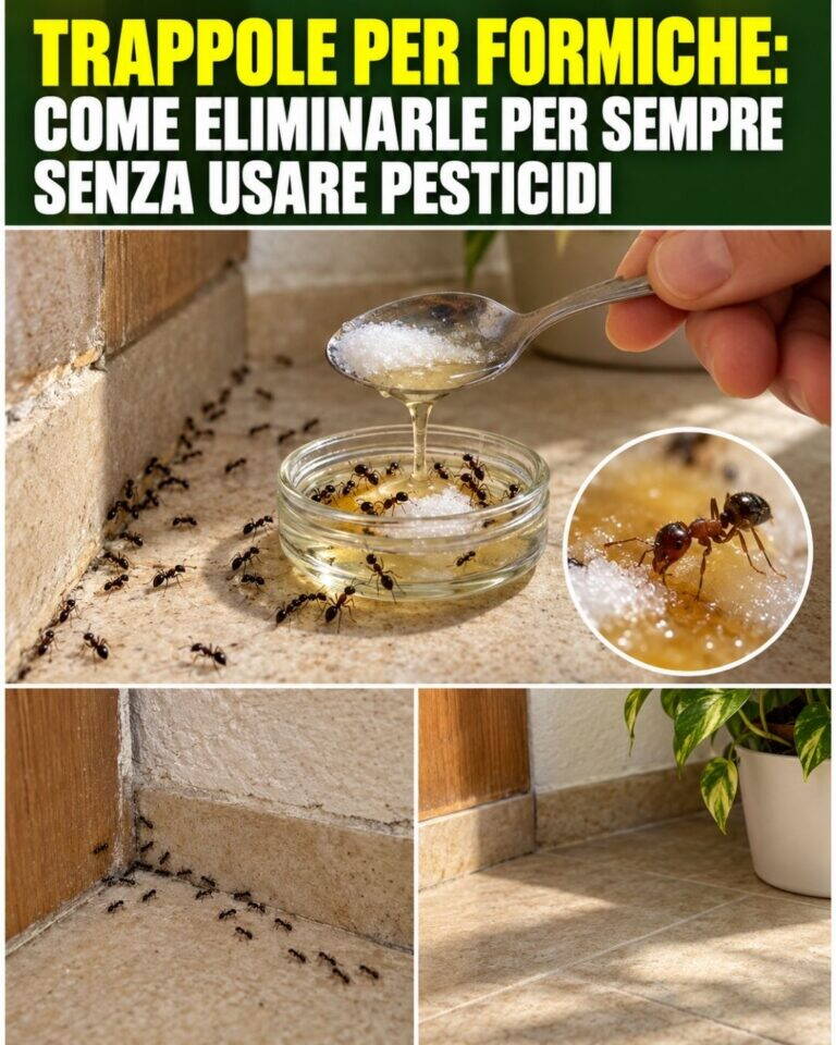 Trappole per formiche: come eliminarle per sempre senza usare pesticidi